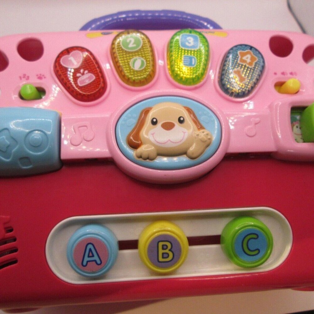 VTech Care for Me Learning Pet Carrier Shapes Colors Lights-Carrier Only, Tested - Picture 8 of 8
